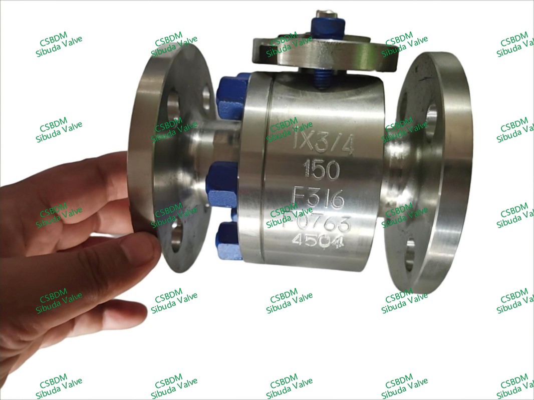 Vannes à bille flottante forgées