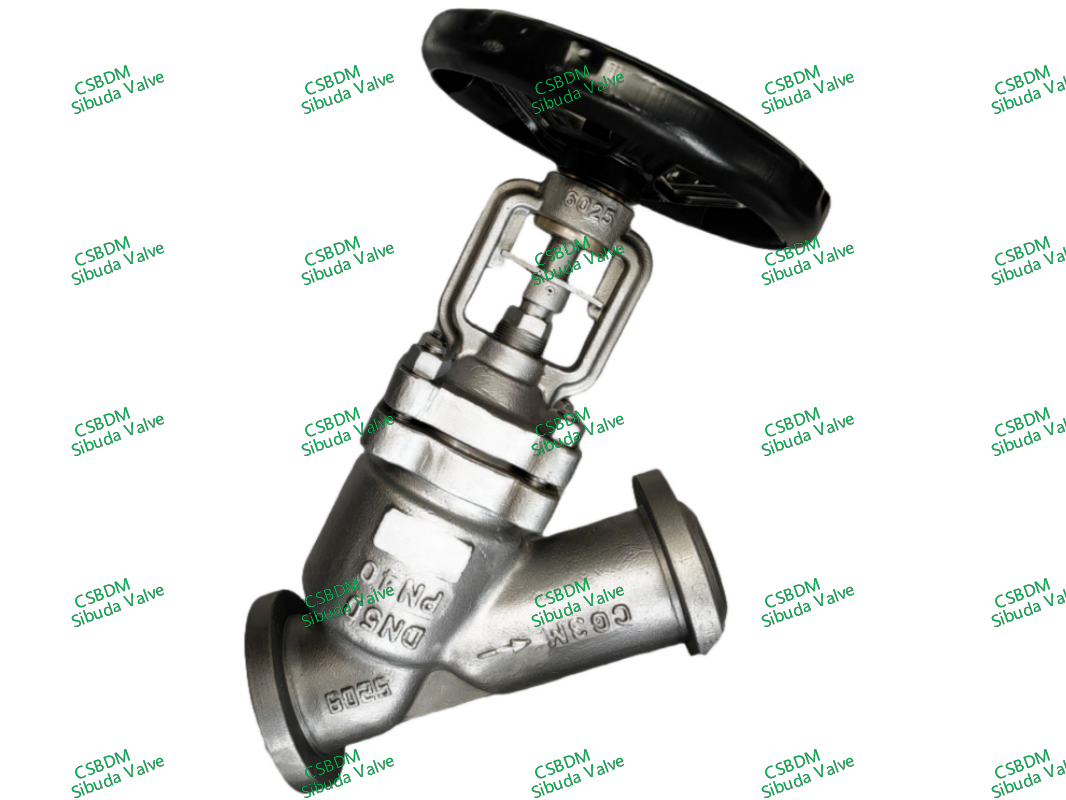 Vannes à globe à soufflet